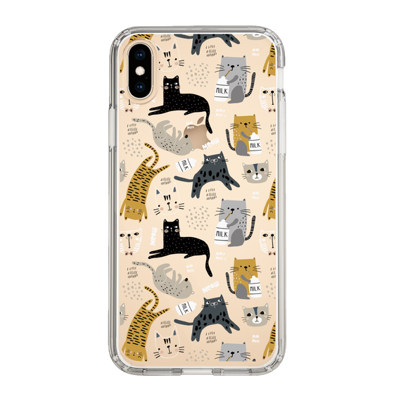 スリムプロテクションケース［ Funny Cats ］