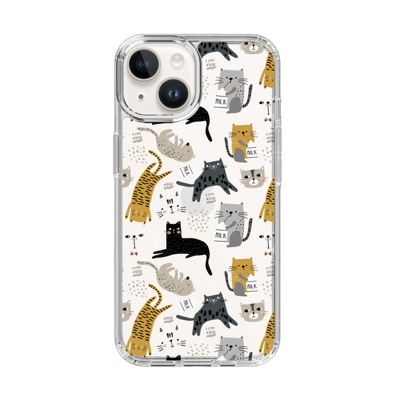 スリムプロテクションケース［ Funny Cats ］