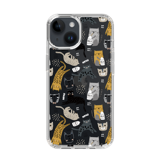 スリムプロテクションケース［ Funny Cats ］