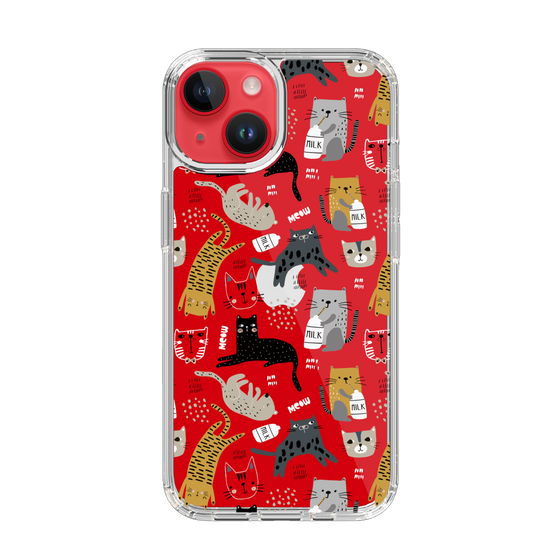スリムプロテクションケース［ Funny Cats ］