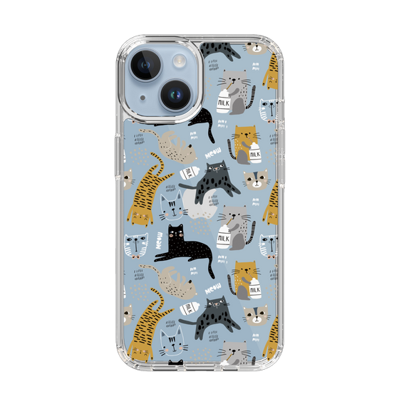 スリムプロテクションケース［ Funny Cats ］