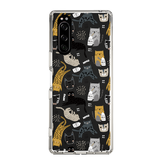 スリムプロテクションケース［ Funny Cats ］