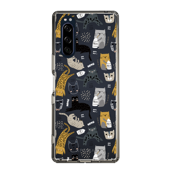 スリムプロテクションケース［ Funny Cats ］