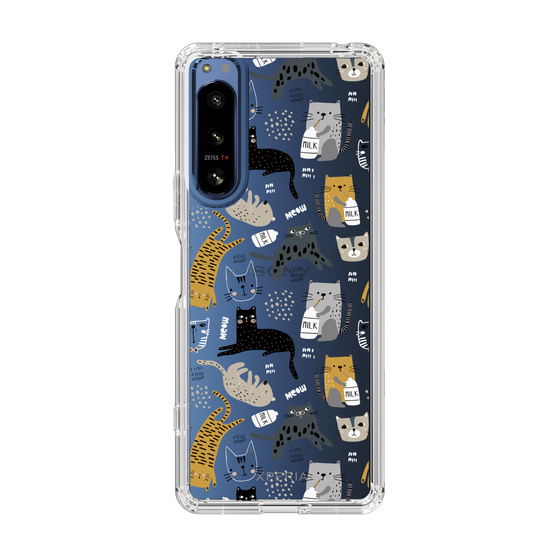 スリムプロテクションケース［ Funny Cats ］