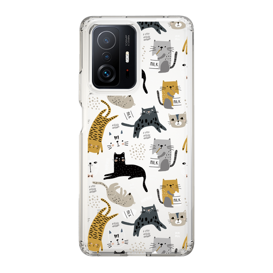 スリムプロテクションケース［ Funny Cats ］