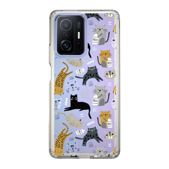 スリムプロテクションケース［ Funny Cats ］
