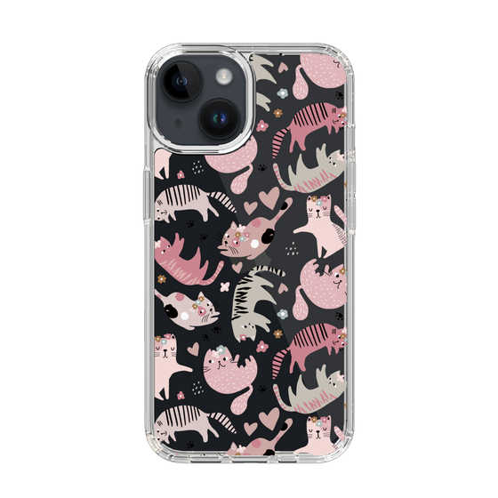 スリムプロテクションケース［ Funny Cats ］