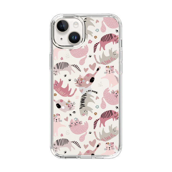 スリムプロテクションケース［ Funny Cats ］