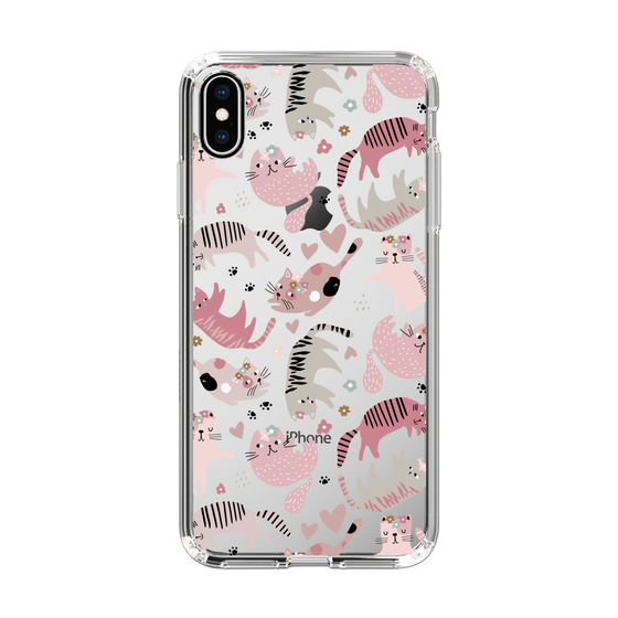 スリムプロテクションケース［ Funny Cats - 02 ］