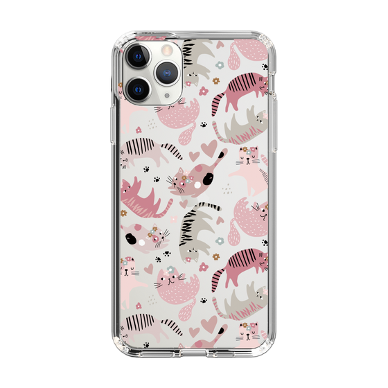 スリムプロテクションケース［ Funny Cats - 02 ］