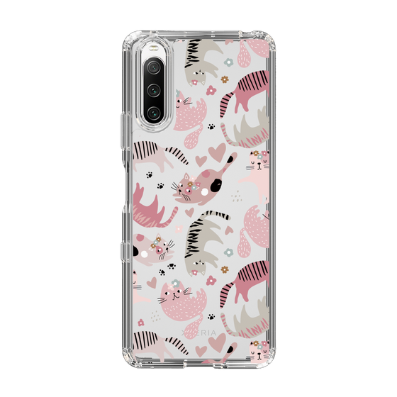 スリムプロテクションケース［ Funny Cats ］
