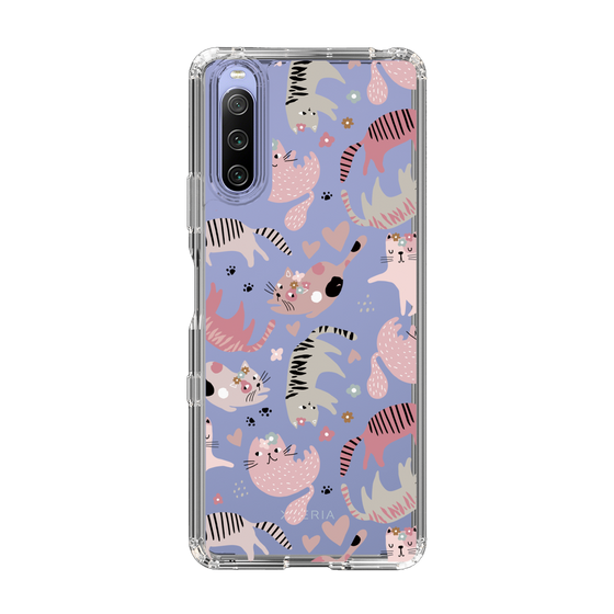 スリムプロテクションケース［ Funny Cats ］
