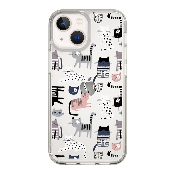 スリムプロテクションケース［ Funny Cats ］