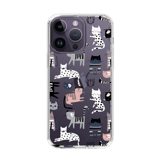 スリムプロテクションケース［ Funny Cats ］