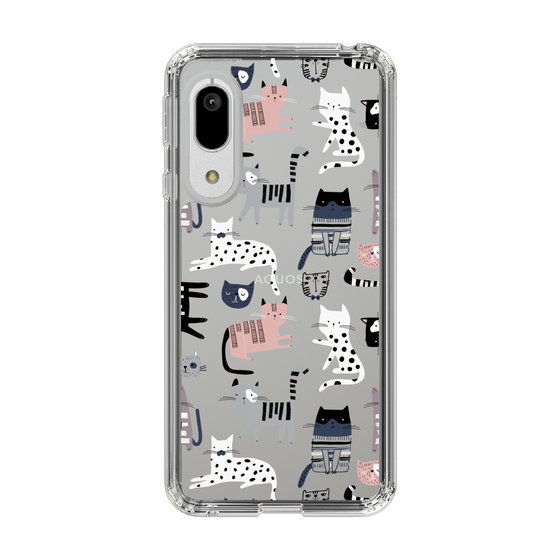 スリムプロテクションケース［ Funny Cats ］