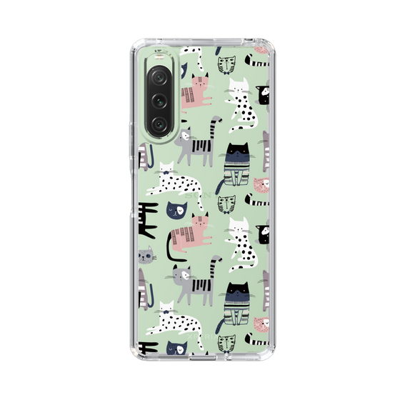スリムプロテクションケース［ Funny Cats - 03 ］