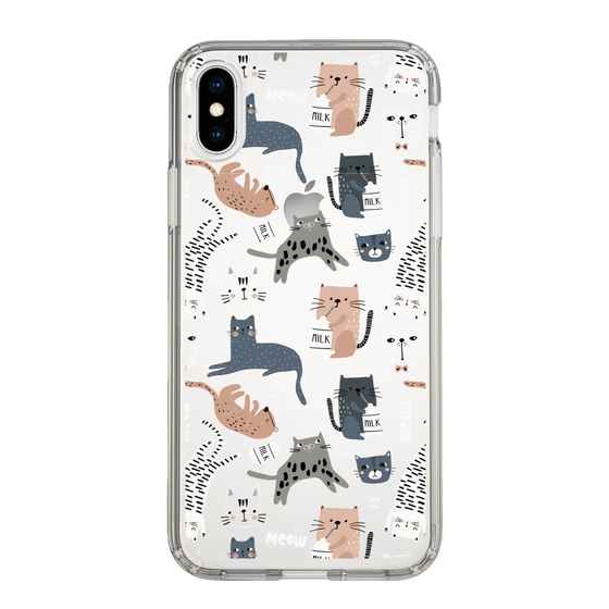 スリムプロテクションケース［ Funny Cats ］