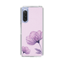 スリムプロテクションケース［ Natural Flower - Purple ］