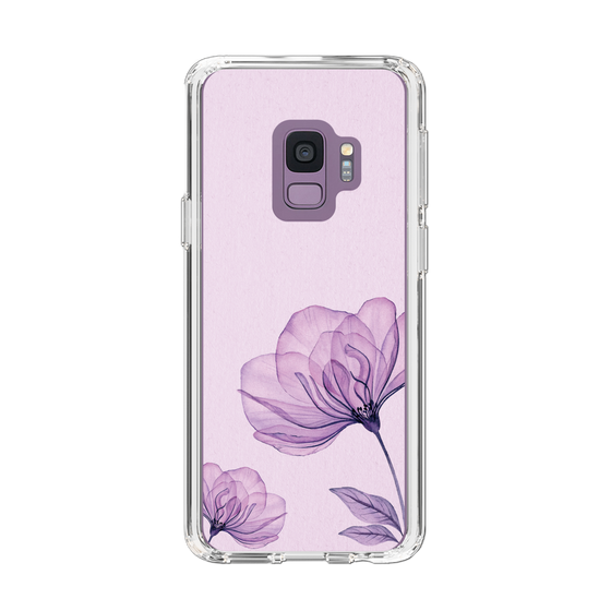 スリムプロテクションケース［ Natural Flower - Purple ］