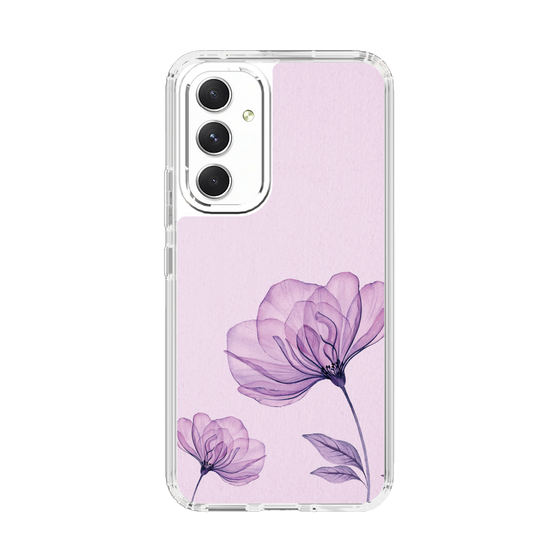 スリムプロテクションケース［ Natural Flower - Purple ］