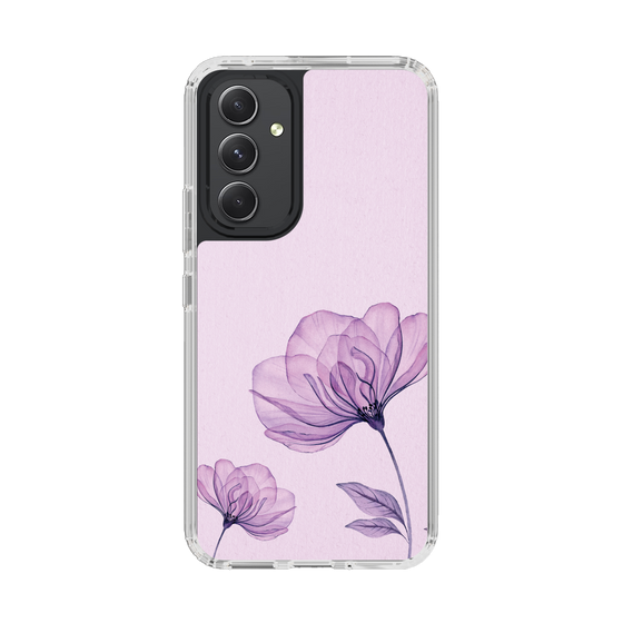 スリムプロテクションケース［ Natural Flower - Purple ］