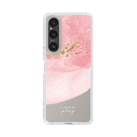 スリムプロテクションケース［ pink layered ］