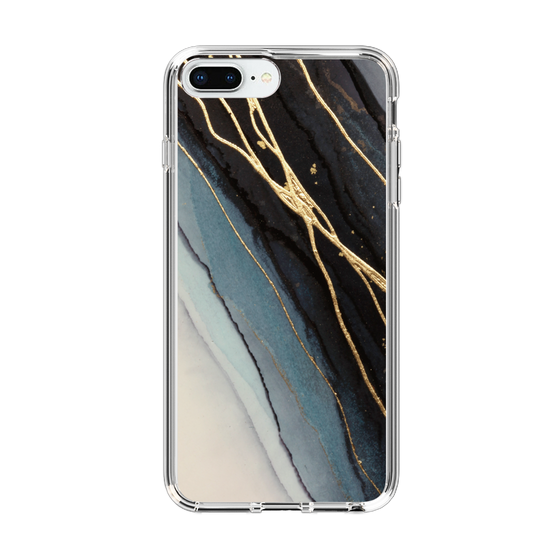 スリムプロテクションケース［ Marble Black ］