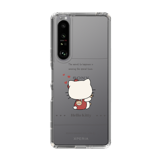 スリムプロテクションケース［ Hello Kitty - ふんわりロマン ］