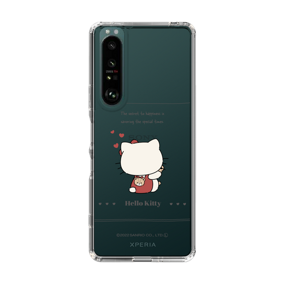 スリムプロテクションケース［ Hello Kitty - ふんわりロマン ］