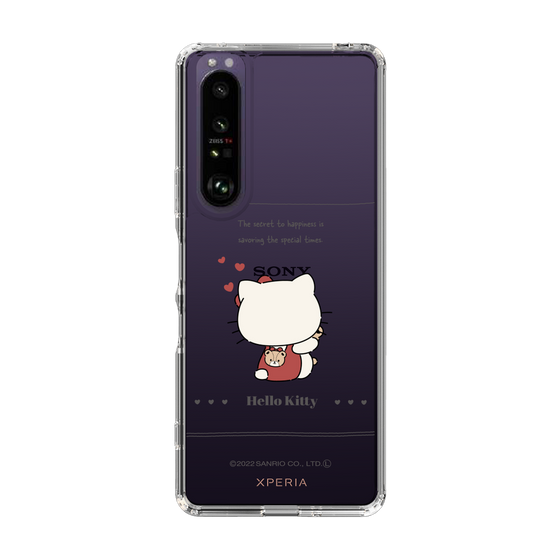 スリムプロテクションケース［ Hello Kitty - ふんわりロマン ］