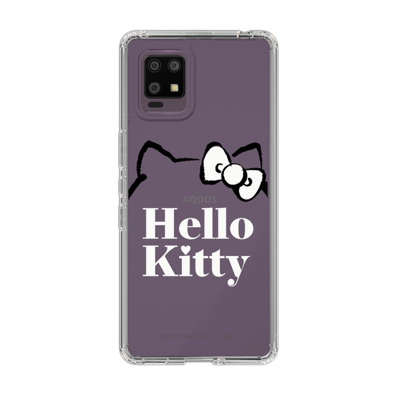 スリムプロテクションケース［ Hello Kitty - Graceful typography ］