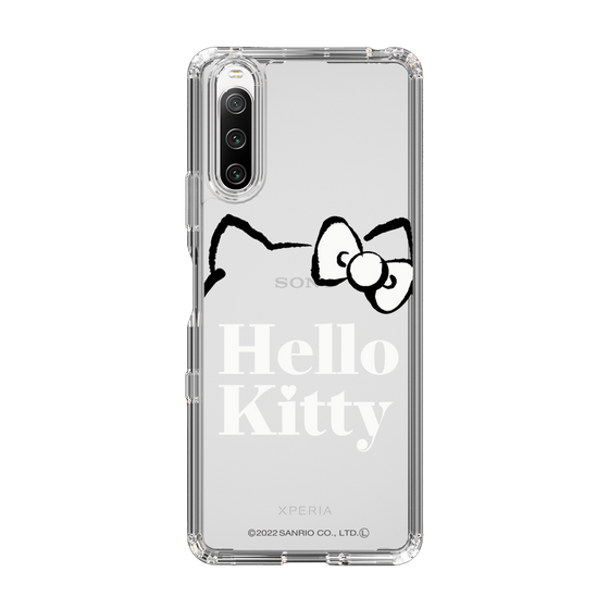 スリムプロテクションケース［ Hello Kitty - Graceful typography ］