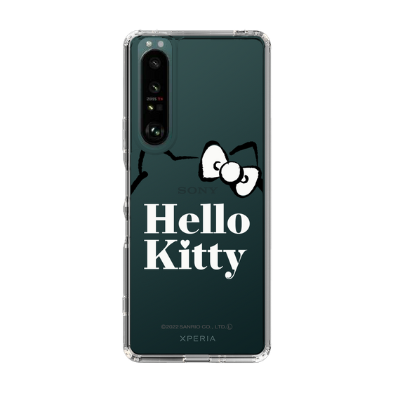 スリムプロテクションケース［ Hello Kitty - Graceful typography ］