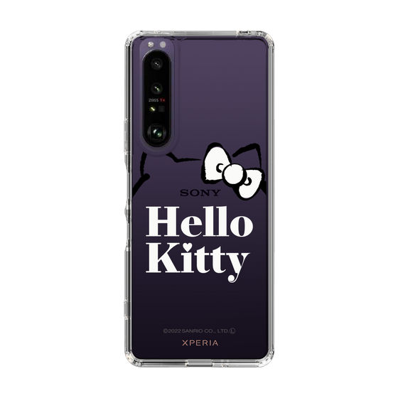 スリムプロテクションケース［ Hello Kitty - Graceful typography ］