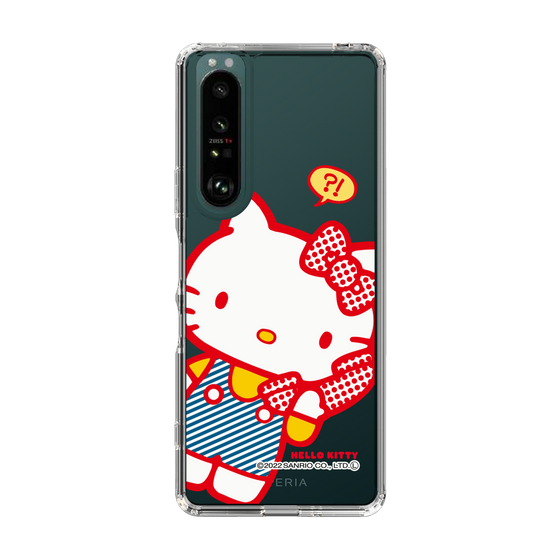 スリムプロテクションケース［ Hello Kitty - 70'sレッド・ドット_01 ］