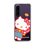 スリムプロテクションケース［ Hello Kitty - 70'sレッド・ドット_01 ］