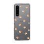 スリムプロテクションケース［ Hello Kitty - MXカフェタイム_クッキーサンド_クリア ］