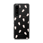 スリムプロテクションケース［ Hello Kitty - MXカフェタイム_ジュース_クリア ］