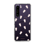 スリムプロテクションケース［ Hello Kitty - MXカフェタイム_ジュース_クリア ］