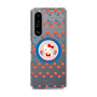 スリムプロテクションケース［ Hello Kitty - KT_昭和レトロ_丸_クリア ］