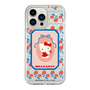 スリムプロテクションケース［ Hello Kitty - KT_昭和レトロ_四角_クリア ］