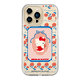 スリムプロテクションケース［ Hello Kitty - KT_昭和レトロ_四角_クリア ］