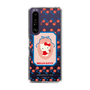 スリムプロテクションケース［ Hello Kitty - KT_昭和レトロ_四角_クリア ］