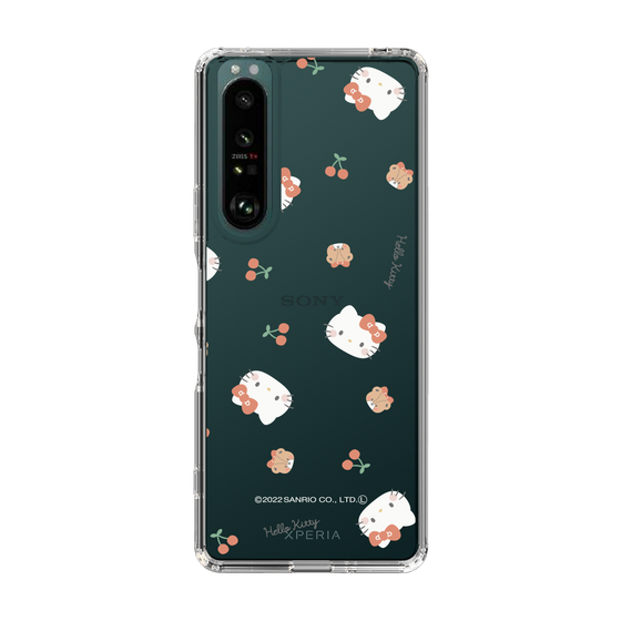 スリムプロテクションケース［ Hello Kitty - むきゅむきゅKT_クリア_03 ］