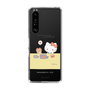 スリムプロテクションケース［ Hello Kitty - むきゅむきゅKT_クリア_04 ］