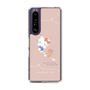 スリムプロテクションケース［ Hello Kitty - むきゅむきゅKT_ピンク_02 ］