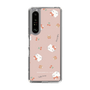 スリムプロテクションケース［ Hello Kitty - むきゅむきゅKT_ピンク_03 ］