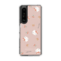 スリムプロテクションケース［ Hello Kitty - むきゅむきゅKT_ピンク_03 ］