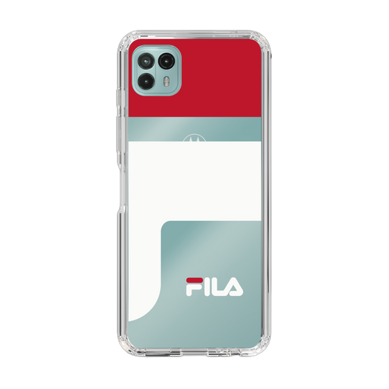 スリムプロテクションケース［ FILA - LOGOIMAGE - Red ］