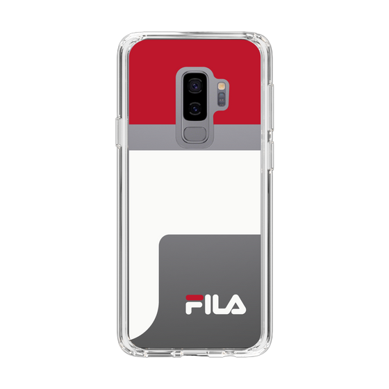 スリムプロテクションケース［ FILA - LOGOIMAGE - Red ］